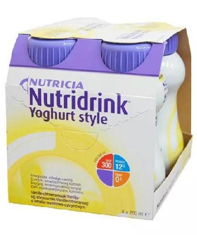 zdjęcie produktu Nutridrink Yoghurt Style o smaku waniliowo-cytrynowym 4 x 200ml 