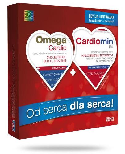 podgląd produktu Omega Cardio 60 kapsułek + Cardiomin B6 60 tabletek [ZESTAW]