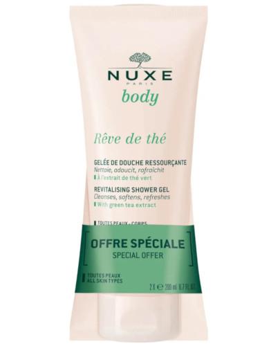 podgląd produktu Nuxe Body Reve de The rewitalizujący żel pod prysznic 2 x 200 ml [DWUPAK]