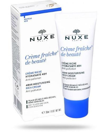 podgląd produktu Nuxe Creme Fraiche de Beaute Creme Riche krem nawilżający o bogatej konsystencji 30 ml