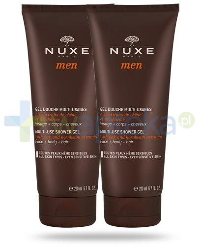 podgląd produktu Nuxe Men wielofunkcyjny żel pod prysznic dla mężczyzn 2x 200 ml [DWUPAK]
