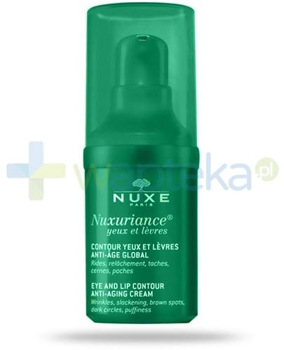 podgląd produktu Nuxe Nuxuriance Yeux et Levres krem przeciwzmarszczkowy do pielęgnacji okolic oczu i ust 15 ml