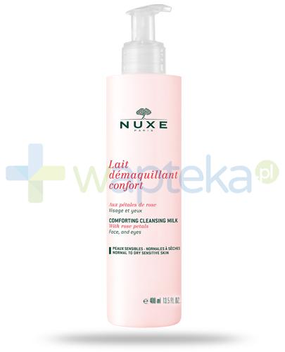 podgląd produktu Nuxe Płatki róży otulające mleczko do demakijażu 400 ml