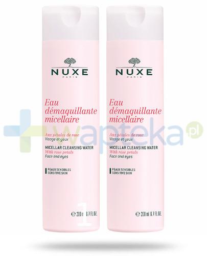 podgląd produktu Nuxe Płatki róży woda micelarna 200 ml (1+1) [DWUPAK]