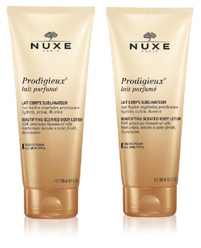 podgląd produktu Nuxe Prodigieux perfumowane mleczko do ciała 2x 200 ml [DWUPAK]