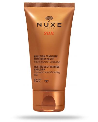 podgląd produktu Nuxe Sun Kremowa Emulsja samoopalająca do twarzy 50 ml