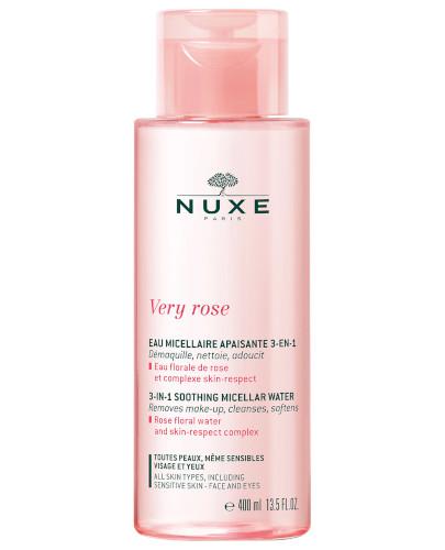 podgląd produktu Nuxe Very Rose łagodząca woda micelarna 3w1 400 ml