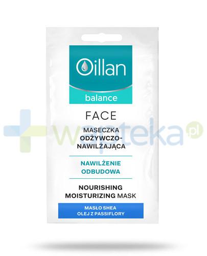 podgląd produktu Oillan Balance Face maseczka odżywczo-nawilżająca 2 x 5 ml