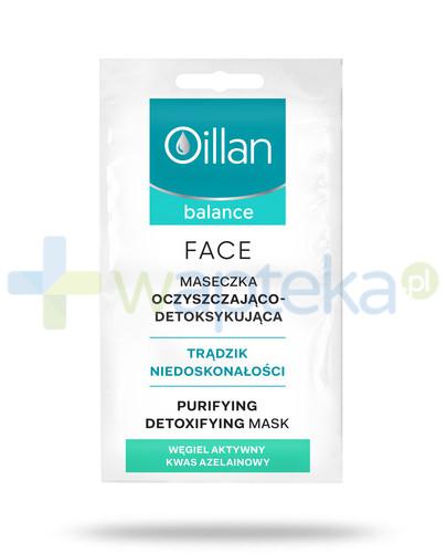 podgląd produktu Oillan Balance Face maseczka oczyszczająco-detoksykująca 2 x 5 ml