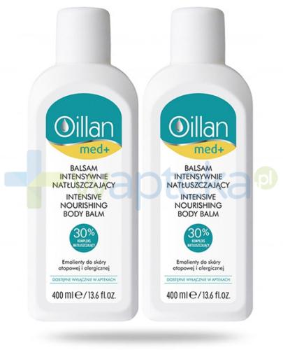 podgląd produktu Oillan Med+ Balsam intensywnie natłuszczający 2x 400 ml [DWUPAK]