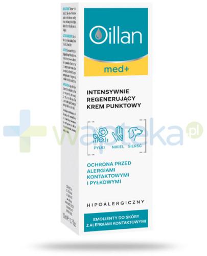 podgląd produktu Oillan Med+ Intensywnie regenerujący krem punktowy 50 ml