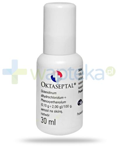 podgląd produktu Oktaseptal aerozol na skórę, roztwór 30 ml