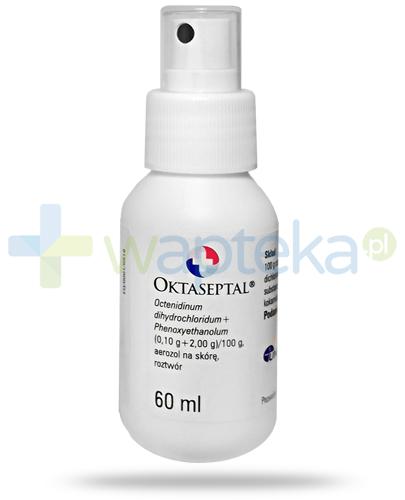 podgląd produktu Oktaseptal aerozol na skórę, roztwór 60 ml