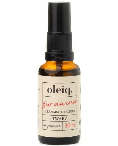 podgląd produktu Oleiq olej z żurawiny 30 ml