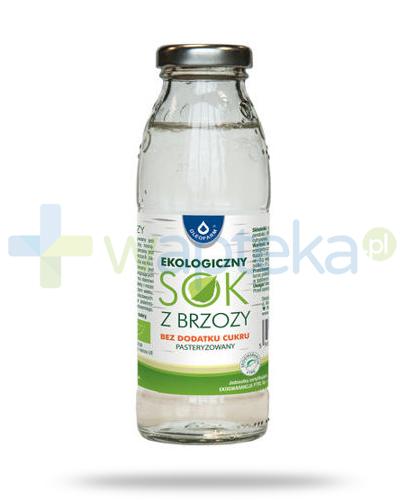 podgląd produktu Oleofarm ekologiczny sok z brzozy bez dodatku cukru pasteryzowany, płyn 300 ml