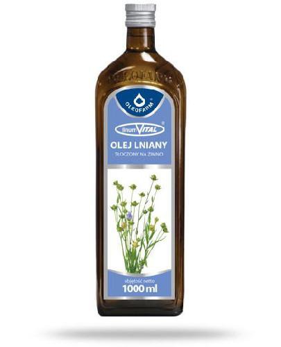 zdjęcie produktu Oleofarm olej lniany 1000 ml 
