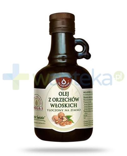 zdjęcie produktu Oleofarm olej z orzechów włoskich tłoczony na zimno, płyn 250 ml