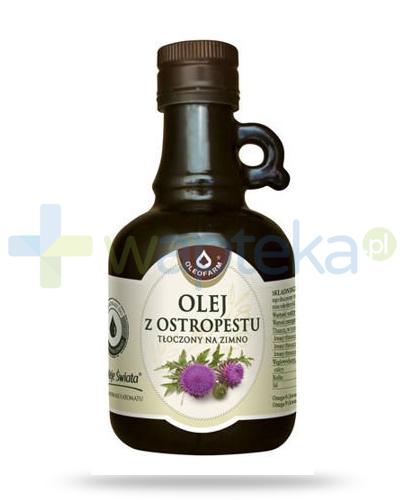 zdjęcie produktu Oleofarm olej z ostropestu tłoczony na zimno, płyn 250 ml