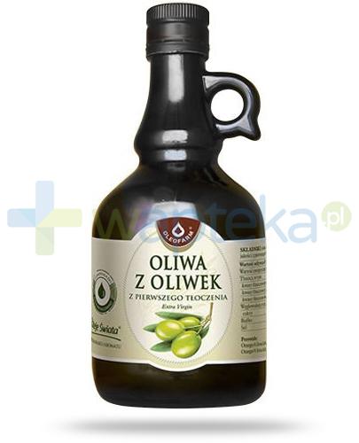 zdjęcie produktu Oleofarm oliwa z oliwek z pierwszego tłoczenia Extra Virgin, płyn 500 ml
