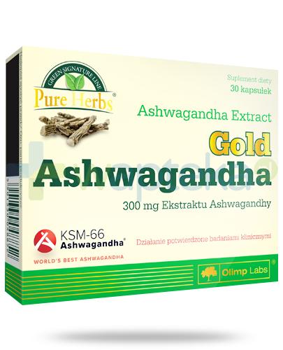 podgląd produktu Olimp Ashwagandha Gold 300mg 30 kapsułek