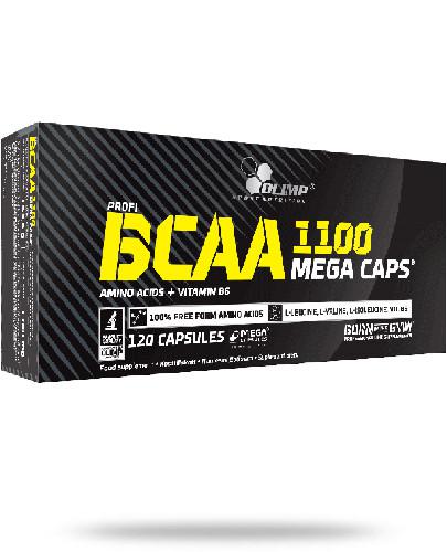 podgląd produktu Olimp BCAA Mega Caps 1100 mg 120 kapsułek
