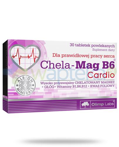 zdjęcie produktu Olimp Chela-Mag B6 Cardio 30 tabletek 