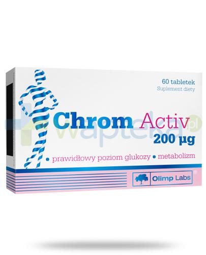 podgląd produktu Olimp Chrom Activ 200mcg 60 tabletek