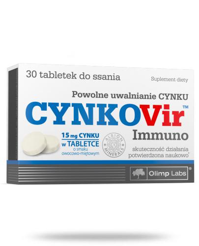 zdjęcie produktu Olimp Cynkovir Immuno 30 tabletek