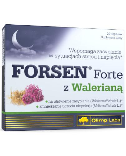 zdjęcie produktu Olimp Forsen Forte z Walerianą 30 kapsułek