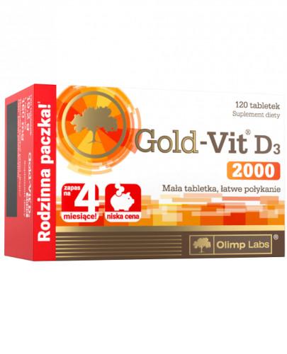 zdjęcie produktu Olimp Gold-Vit D3 2000 120 tabletek