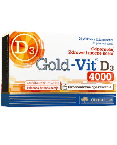 podgląd produktu Olimp Gold VIT D3 4000 90 tabletek
