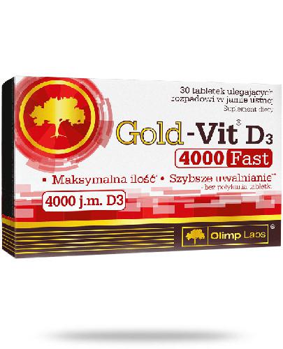 zdjęcie produktu Olimp Gold VIT D3 4000 Fast 30tabletek
