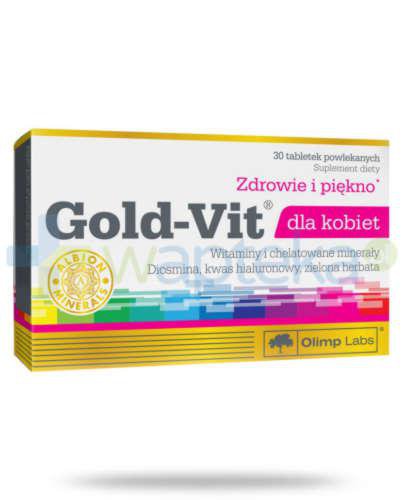 podgląd produktu Olimp Gold Vit dla kobiet 30 tabletek