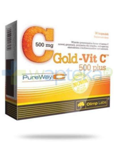 zdjęcie produktu Olimp Gold-Vit.C 500mg Plus PureWay 30 kapsułek