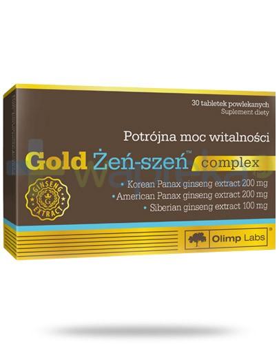 podgląd produktu Olimp Gold Żeń-szeń Complex 30 tabletek