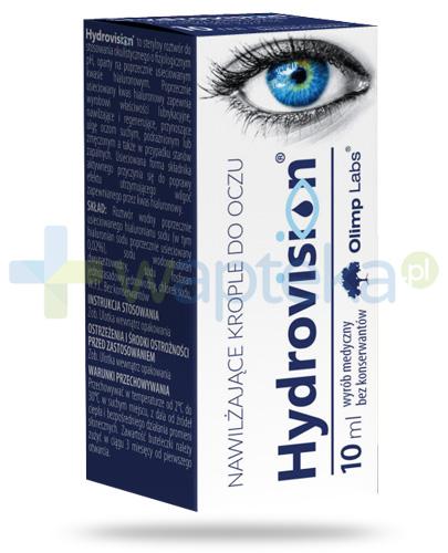 podgląd produktu Olimp Hydrovision nawilżające krople do oczu 10 ml