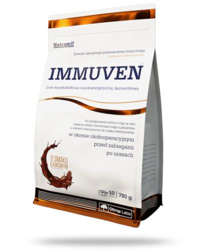 podgląd produktu Olimp Immuven o smaku kawowym 780 g