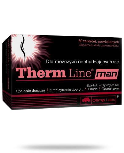 zdjęcie produktu Olimp Therm Line Man dla mężczyzn odchudzających się 60 tabletek