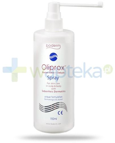 podgląd produktu Oliprox spray do pielęgnacji skóry głowy i ciała w łojotokowym zapaleniu skóry 150 ml