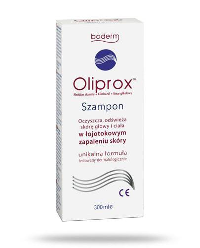 zdjęcie produktu Oliprox szampon do stosowania w łojotokowym zapaleniu skóry głowy i ciała 300 ml