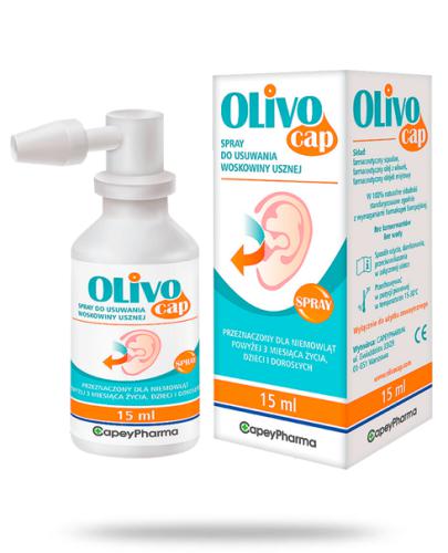 zdjęcie produktu Olivocap Spray usuwający woskowinę uszną 15 ml