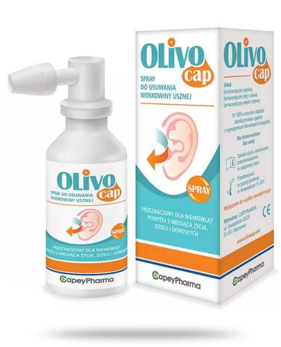 zdjęcie produktu OLIVOCAP Spray usuwający woskowinę uszną 40 ml