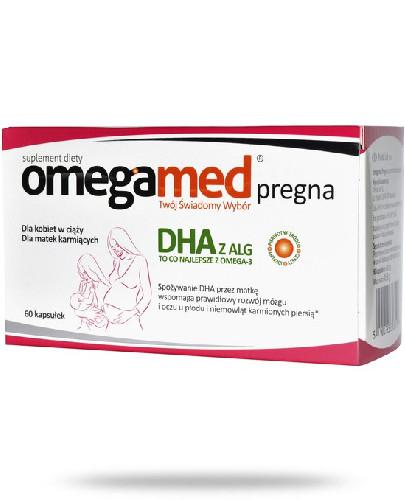 podgląd produktu Omegamed Pregna DHA z ALG 60 kapsułek