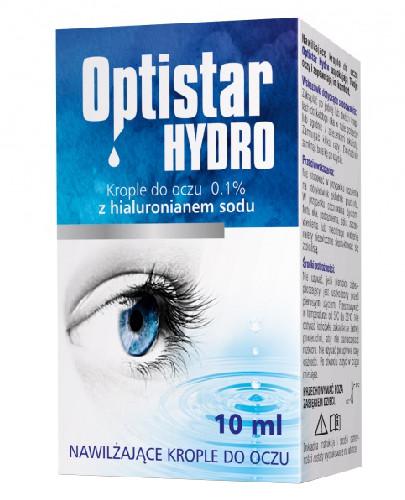 podgląd produktu Optistar Hydro krople do oczu 0,1% 10 ml