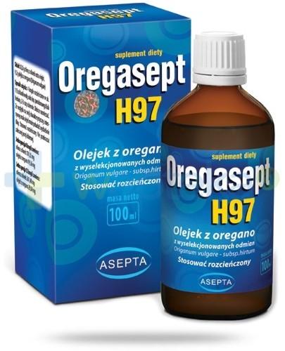 podgląd produktu Oregasept H97 Olejek z oregano 100 ml