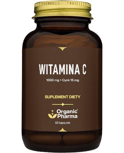 zdjęcie produktu Organic Pharma Witamina C 1000 mg z cynkiem 15 mg 60 kapsułek