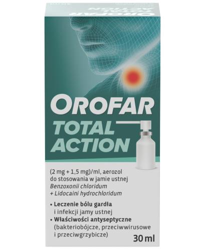 podgląd produktu Orofar aerozol na ból gardła - 30 ml