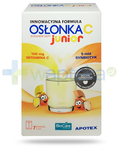 podgląd produktu Osłonka C Junior synbiotyk 7 saszetek T-win