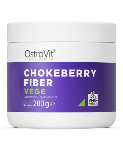 podgląd produktu OstroVit Chokeberry Fiber VEGE (błonnik z aronii) 200 g