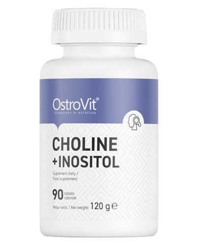 zdjęcie produktu OstroVit Choline + Inositol 90 tabletek